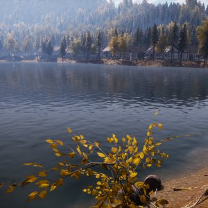 Raci-nad-jezioro, Blick von Jezerica
